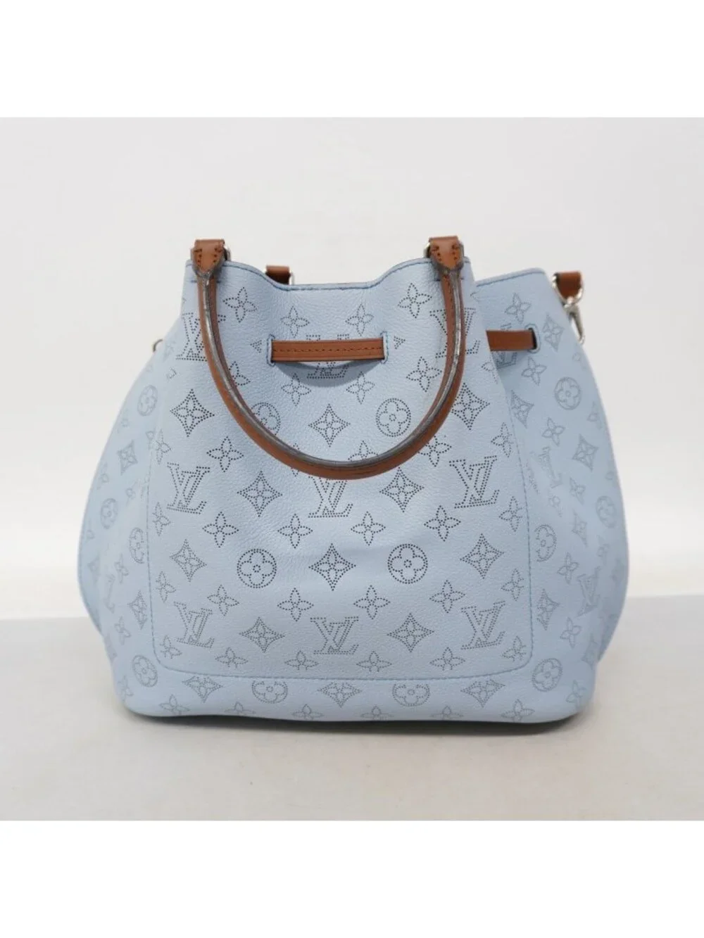 ★SOLD★ Louis Vuitton Handbag Mahina Girolatta Blue Horizon 2-Way - Picture 9 of 9